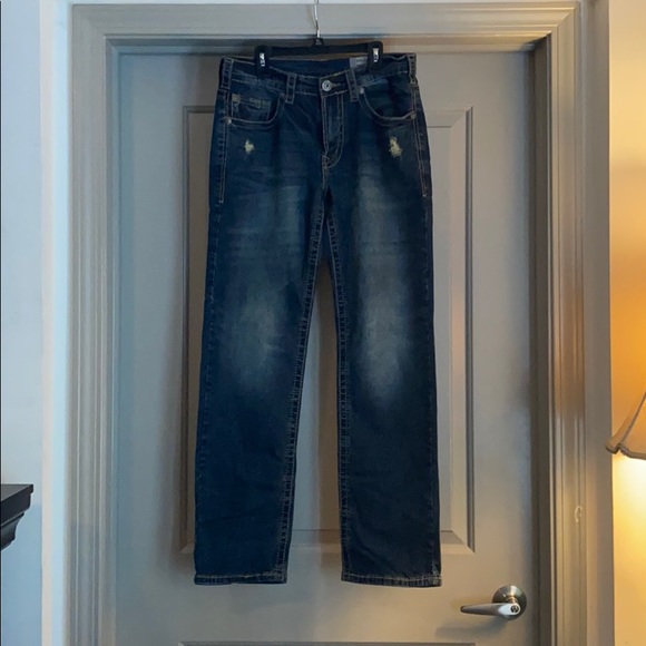 faded glory men's straight fit jeans